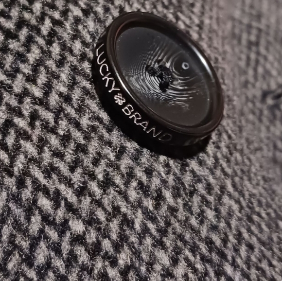 SOLD DO NOT PURCHASE OR ACCEPT OFFER Lucky Brand Wool Blend Belted Trench Coat - Picture 9 of 12